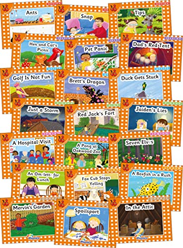 Louise Van-Pottelsbe - Jolly Phonics Orange Level Readers Complete Set image 1