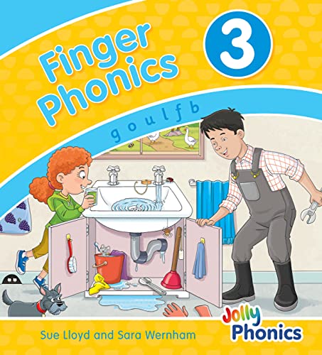 Sue Lloyd - Finger Phonics Book 3 : in Precursive Letters (British Eng image 1