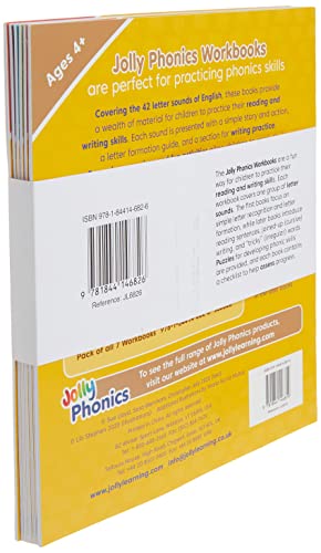 Sara Wernham - Jolly Phonics Workbooks 1-7 - Paperback image 4