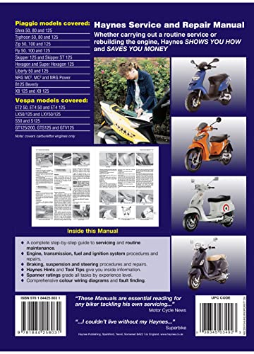 Matthew Coombs - Piaggio (Vespa) Scooters (91 - 09) - Paperback image 3
