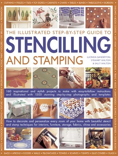 Luvinda Ganderton - Illustrated Step-by-step Guide to Stencilling and image 1
