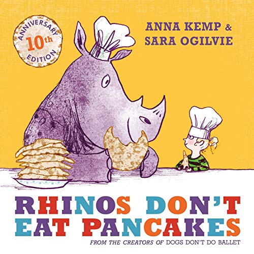 Anna Kemp - Rhinos Don't Eat Pancakes - Paperback image 1