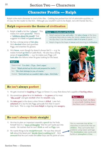CGP Books - Grade 9-1 GCSE English Text Guide - Lord of the Flies - Pa image 2