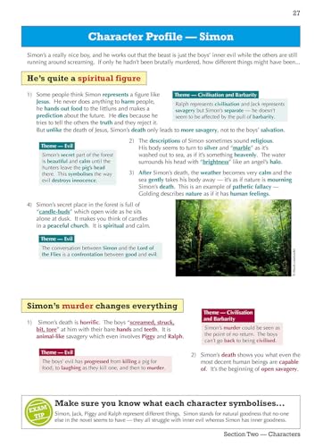 CGP Books - Grade 9-1 GCSE English Text Guide - Lord of the Flies - Pa image 9