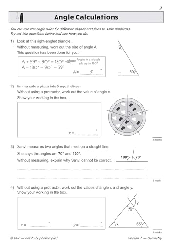 CGP Books - KS2 Maths SAT Buster: Geometry, Measures & Statistics (for image 5
