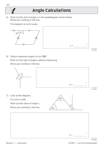 CGP Books - KS2 Maths SAT Buster: Geometry, Measures & Statistics (for image 6