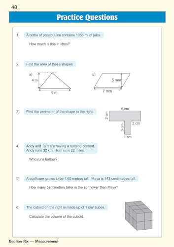 CGP Books - KS2 Maths Targeted Study Book - Year 6 - Paperback image 8