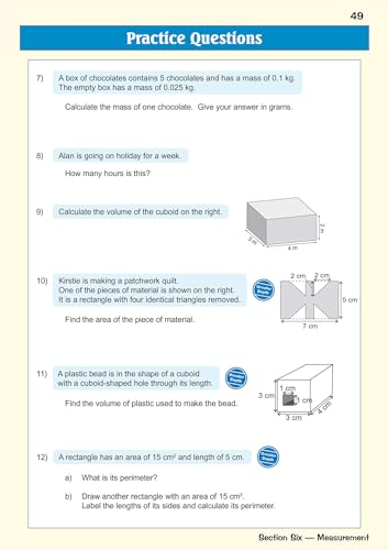CGP Books - KS2 Maths Targeted Study Book - Year 6 - Paperback image 9