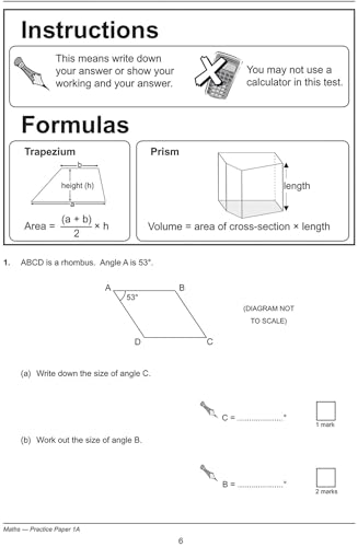 CGP Books - KS3 Complete Practice Tests - Science, Maths and English - image 3