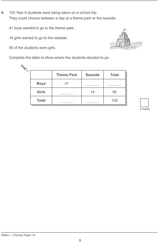 CGP Books - KS3 Complete Practice Tests - Science, Maths and English - image 5