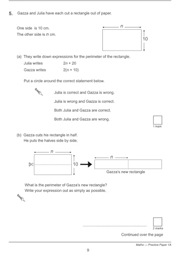 CGP Books - KS3 Complete Practice Tests - Science, Maths and English - image 6