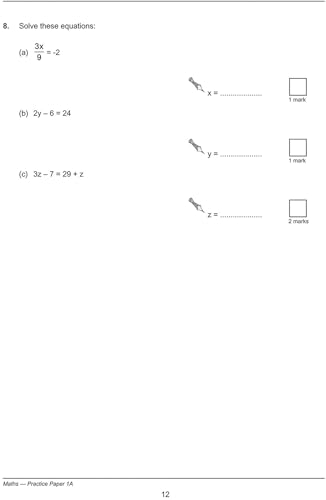 CGP Books - KS3 Complete Practice Tests - Science, Maths and English - image 9