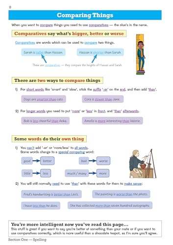 CGP Books - Spelling, Punctuation and Grammar for KS3 - Study Guide - image 2