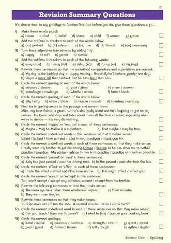 CGP Books - Spelling, Punctuation and Grammar for KS3 - Study Guide - image 8