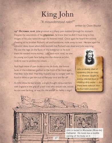 CGP Books - True Tales of Kings & Queens - Reading Book: Boudica, Alfr image 2