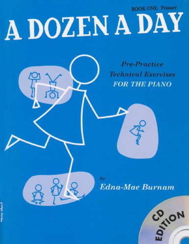 Edna-May Burnam - A Dozen A Day : Book One - Primary Edition (Book And image 1