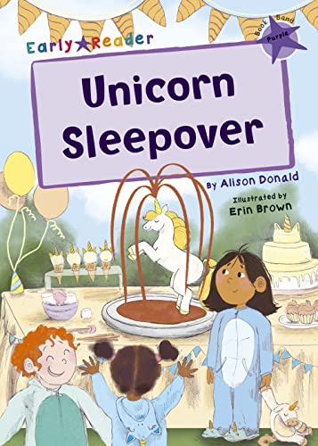 Alison Donald - Unicorn Sleepover : (Purple Early Reader) - Paperback image 1