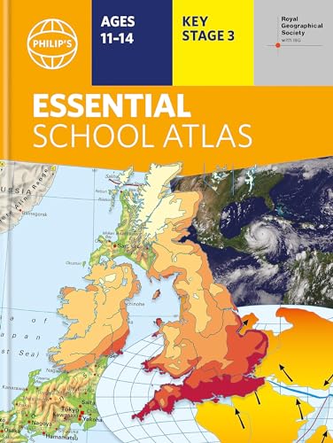 Philip's Maps - Philip's RGS Essential School Atlas - Hardback image 1