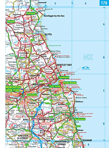 Philip's Maps - 2023 Philip's Easy to Read Road Atlas Britain image 5