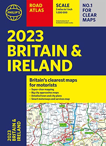 Philip's Maps - 2023 Philip's Road Atlas Britain and Ireland : image 1