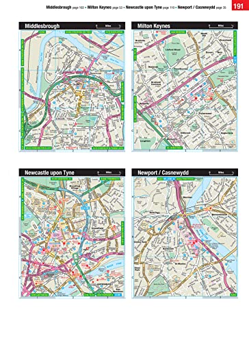 Philip's Maps - 2023 Philip's Road Atlas Britain and Ireland : image 8