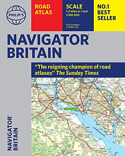 Philip's Maps - Philip's Navigator Britain: Flexi - Limp / Vin image 1