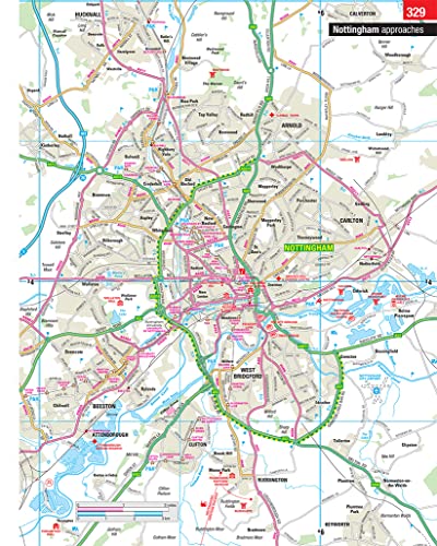 Philip's Maps - Philip's Navigator Britain: Flexi - Limp / Vin image 5