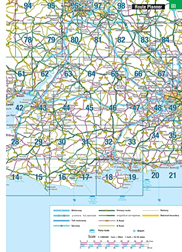 Philip's Maps - 2024 Philip's Easy to Read Britian Road Atlas image 3