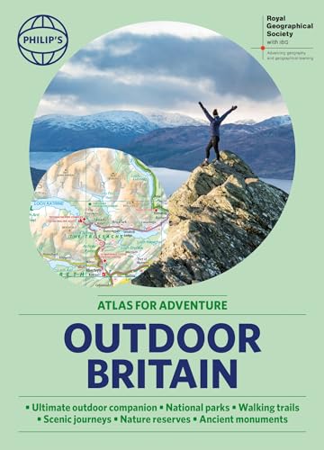 Philip's Maps - Philip's RGS Outdoor Britain: An Atlas for Adv image 1
