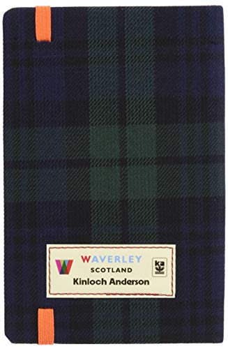 Waverley (M): Black Watch Tartan Cloth Commonplace Notebook - Non-book image 1