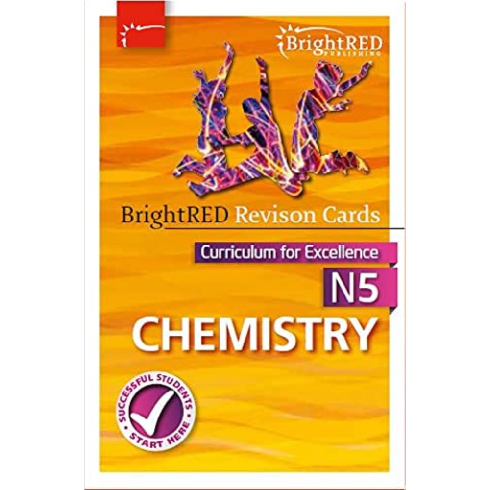 Bright Red Publishin - National 5 Chemistry Revision Cards - Paperback image 1