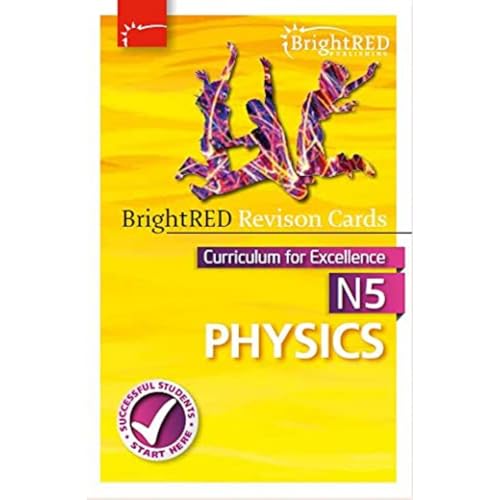 Bright Red Publishin - National 5 Physics Revision Cards - Paperback image 1