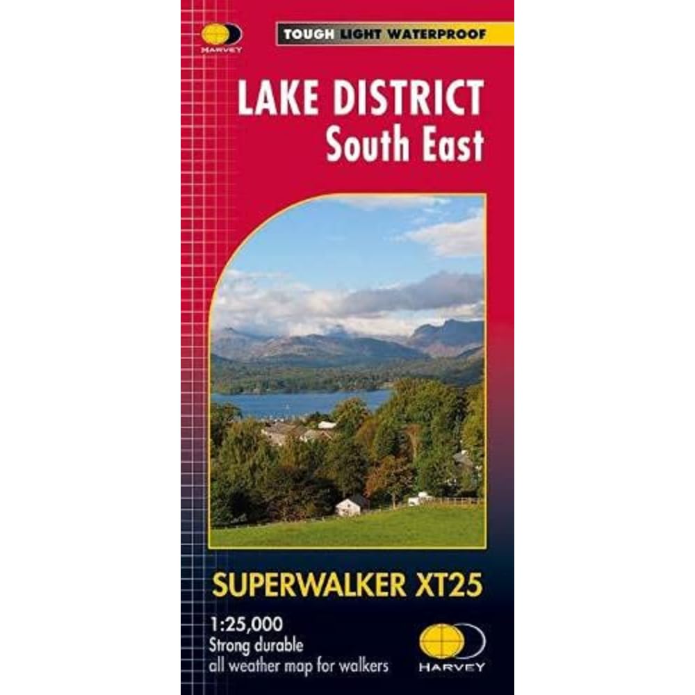 Lake District South East XT25 - Map image 1