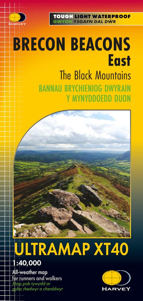 Brecon Beacons East : The Black Mountains - Map image 1