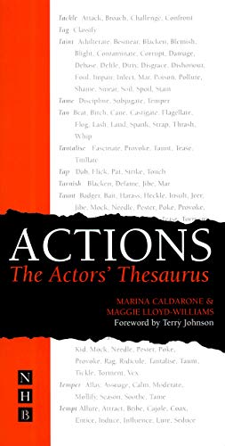 Maggie Lloyd-William - Actions: The Actors' Thesaurus - Paperback image 1