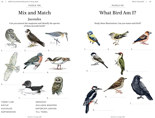Dr Gareth Moore - RSPB Great British Birdwatcher's Puzzle Book : T image 4