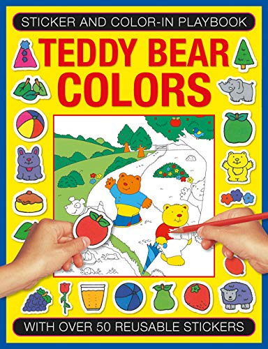 Michael Johnstone - Sticker and Color-in Playbook: Teddy Bear Colors : image 1