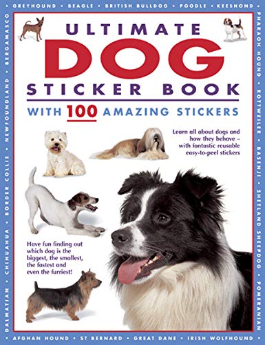 Armadillo Books - Ultimate Dog Sticker Book : with 100 amazing sticker image 1