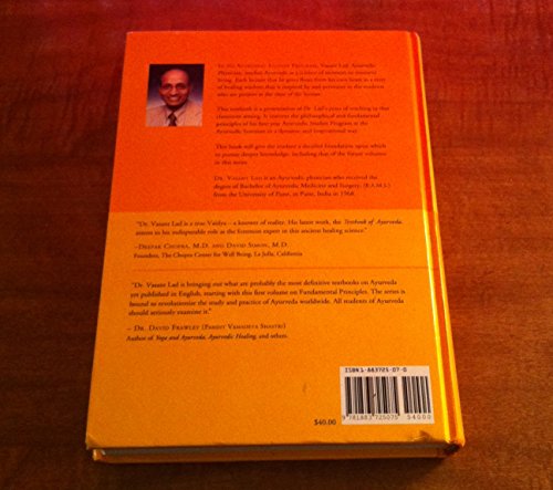 Vasant Lad - Textbook of Ayurveda : Volume 1 - Fundamental Principles image 2