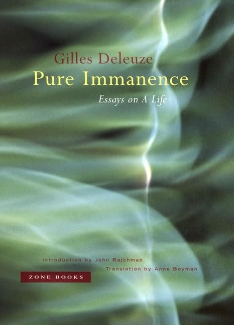 Gilles Deleuze - Pure Immanence : Essays on A Life - Paperback image 1
