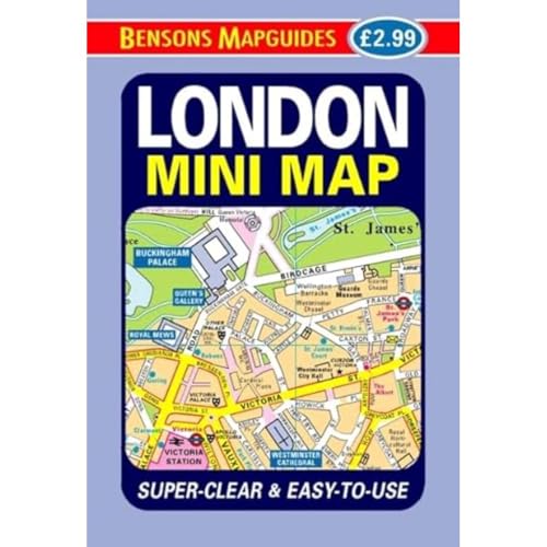 Bensons Mapguides - London Mini Map - Map image 1