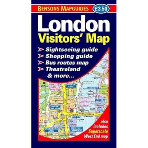Bensons MapGuides - London Visitors' Map - Map image 1
