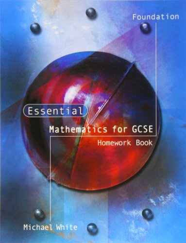 Michael White - Essential Mathematics for GCSE Foundation Homework Boo image 1