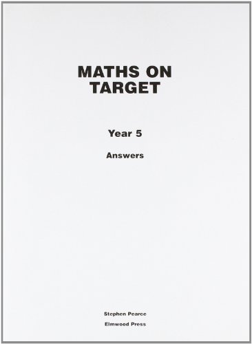 Stephen Pearce - Maths on Target : Answers Year 5 - Paperback image 1