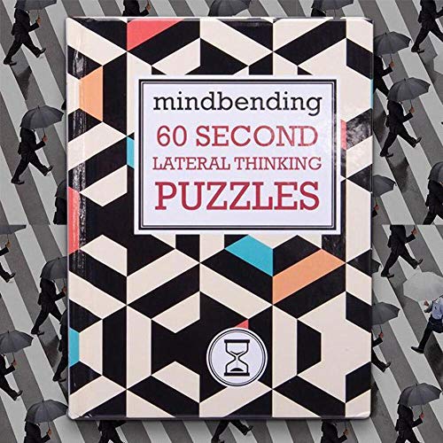 Mindbending 60 Second lateral thinking puzzles - Hardback image 1