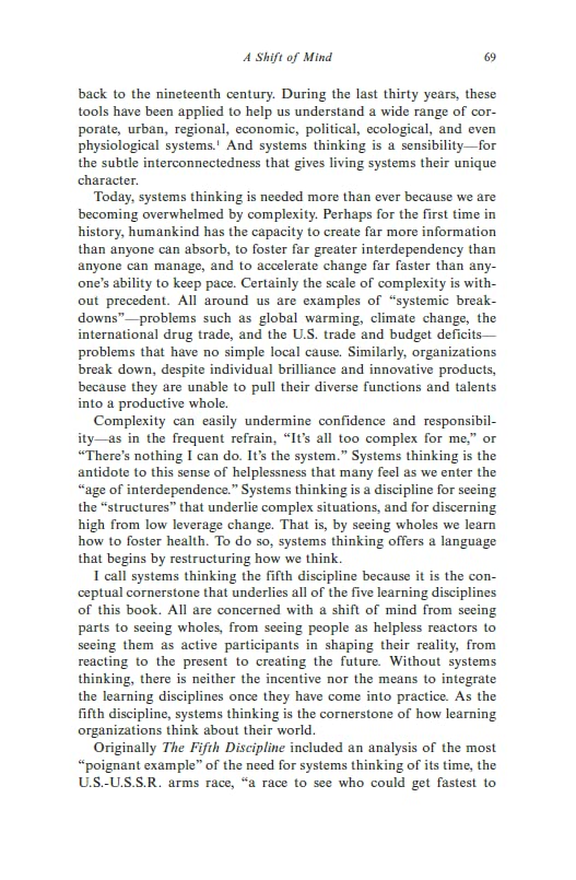 Peter M. Senge - Fifth Discipline: The art and practice of the learnin image 6