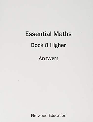 David Rayner - Essential Maths 8 Higher Answers - Paperback image 1