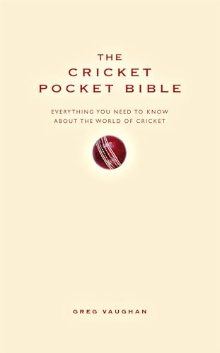 Greg Vaughan - Cricket Pocket Bible - Hardback image 1