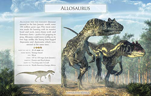 Andrea Pinnington - Little Book of Dinosaur Sounds - Hardback image 2