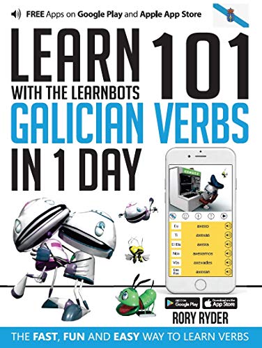 Rory Ryder - Learn 101 Galician Verbs in 1 Day : With LearnBots - Pape image 1